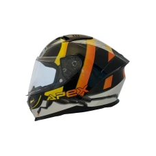 APEX ШОЛОМ FI100 BEE GLOSSY ЧОРНИЙ JNR YM 53-54 CM
