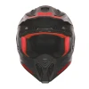 NOX (2025) ШОЛОМ ВИКЛЮЧЕНИЙ ROAD \/ CROSS N634 GRADIENT КОЛІР ЧОРНИЙ\/ЧЕРВОНИЙ МАТОВА РОЗМІР XXL - зображення 3