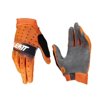 LEATT (НОВИНКА 2024) РУКАВИЦІ ВЕЛОСИПЕДІВ (ДІТЯЧІ) MTB 1.0 GRIPR JR GLOVE GLOW КОЛІР ОРАНЖЕВИЙ/ЧОРНИЙ РОЗМІР M