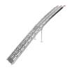BIKETEC АЛЮМІНІЙ AZUROWA RAMPA NAJAZDOWA Z PODPORAMI I UCHWYTAMI  МОТОЦИКЛ \/ ATV 226 X 30,5 CM, МАКС. 340 KG КОЛІР СРІБНИЙ - зображення 7
