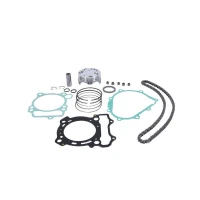 VERTEX 2025/02 НАБІР РЕМОНТУ GORY ДВИГУНА YAMAHA YZ 250 F (YZF250) '08-'13 (STD. + 0.02MM = 76.97MM) (ПОРШЕНЬ, УЩІЛЬНЕННЯ TOP-END, ЛАНЦЮГ ГРМ)