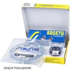 SUNSTAR КОМПЛЕКТ ПРИВІДНИЙ YAMAHA XT 600E '97-'03 ПЛЮС ЗОЛОТИЙ (15/45/106) (DO 750CC) (SUN37215/SUN1-3538-45/SS520XTG-106G)
