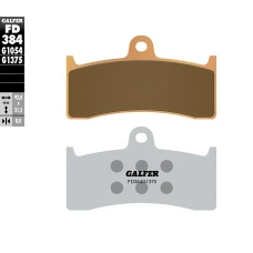 GALFER КОЛОДКИ ДИСКОВІ ТОРМОЗНІ KH424 SPIEK METALICZNY (КОЛІР ЗОЛОТИЙ) SPORT BUELL X1/M2 98-08 ПЕРІД, HONDA CB 1300 98-00