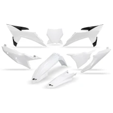 UFO 2024/11 КОМПЛЕКТ ПЛАСТІКОВ KTM SX 125 / 150 / 250 / 300 '25, SXF (SX-F) 250 / 350 / 450 '25 КОЛІР БІЛИЙ