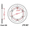 JT ЗІРОЧКА ЗАД 899 49 АЛЮМІНІЙ RACELITE KTM SX\/EXC\/LC4 (91-21) (89949JTA) (LANC. 520) КОЛІР СИНІЙ - зображення 1