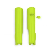 UFO 2024/01 КРИШКИ ТЕЛЕСКОПІЧНИЙ ( АМОТРТИЗАТОРІВ ) ПЕРІД HUSQVARNA TC 125 / 250 '23-'24, TE 150 / 250 / 300 '24, FC / TX / FX / FE 300 / 350 / 450 / 501 '24, КОЛІР ЖОВТИЙ FLUO