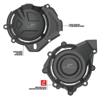 POLISPORT ДВИГУН ЧЕХЛИ ЗАХИСТ KIT CFMOTO 450MT 24-..