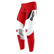SHOT RACING ШТАНИ MOTO CONTACT CHASE RED КОЛІР CZERWONY/BIALY/CZARNY РОЗМІР 38