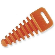 PROGRIP ЗАГЛУШКА (ПРОБКА, ЗАГЛУШКА) PG2550 DO ВИХЛОПУ (ГЛУШНИКА) 40MM (2T) Z СТРІЧКА КОЛІР КОЛІР ПОМАРАНЧ (2550-166)