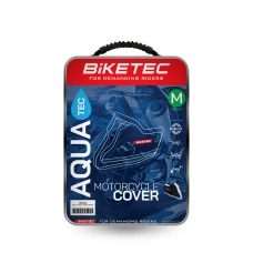 BIKETEC ЧОХОЛ ВОДОНЕПРОНИКНИЙ AQUATEC NA МОТОЦИКЛ КОЛІР ЧОРНИЙ/СІРИЙ РОЗМІР M