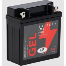 LANDPORT АКУМУЛЯТОР ZELOWY GB5-3 (MG LB5-3) 12V 5AH 119X60X128MM BEZOBSLUGOWY - ZALANY (6) - ЗАМІНЮЄ GB5LB L (MG LB5L-B)