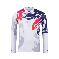 KENNY RACING СОРОЧКА CROSS/ENDURO МОДЕЛЬ PERFORMANCE FLUID КОЛІР BIALY/SZARY/CZERWONY/NIEBIESKI РОЗМІР XXXL