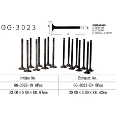 VESRAH КЛАПАН ВИПУСКНИЙ SUZUKI GSF 600 '95-05' GSX 600F '88-00' (OEM: 12912-19C00) (1 ШТ.) (MADE IN JAPAN)