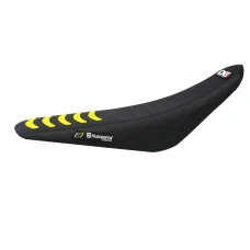 BLACKBIRD ПОКРИВКА/ПОКРИВКА NA СИДІННЯ HUSQVARNA FC/TC '14-'15, TE/FE '14-'16, DOUBLE GRIP 3, КОЛІР  ЧОРНИЙ/ЖОВТИЙ