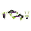 BLACKBIRD КОМПЛЕКТ НАЛІПОК (OKLEIN) KAWASAKI KX 250F '25; KX 450F '24-'25 DREAM 5 КОЛІР ЗЕЛЕНИЙ ЧОРНИЙ - зображення 2