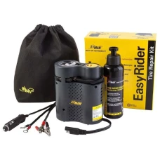 AIRMAN (VICMA) КОМПЛЕКТ ДЛЯ ШИН EASY RIDER КОМПРЕСОР 12V, PREPARAT УЩІЛЬНЮЮЧЕ 250ML, НАСАДКИ, ЧОХОЛ (32589)