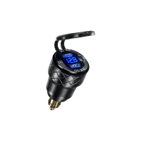 BIKETEC PRO МОТОЦИКЛ РОЗ'ЄМ DIN 2X USB-A 3.0 Z WOLTOMIERZEM (EL)