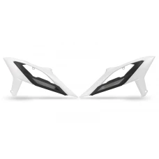 UFO 2023/07 КРИШКИ РАДІАТОРА BETA RR 250/300/350/400/450 2023 КОЛІР БІЛИЙ