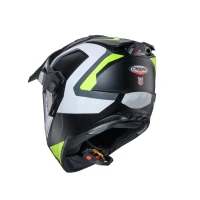 МОТОШОЛОМ CABERG  OFFROAD / TRAIL / ADVENTURE DUOSPORT (DUAL) TANAMI SCRAM З ЛІНЗАМИ ТА КОЗИРКОМ КОЛІР ЧОРНИЙ МАТОВИЙ/СІРИЙ/ЖОВТИЙ FLUO РОЗМІР M (PINLOCK У КОМПЛЕКТІ)
