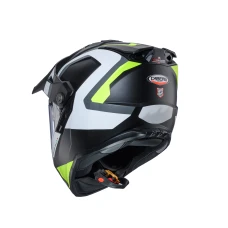 МОТОШОЛОМ CABERG  OFFROAD / TRAIL / ADVENTURE DUOSPORT (DUAL) TANAMI SCRAM З ЛІНЗАМИ ТА КОЗИРКОМ КОЛІР ЧОРНИЙ МАТОВИЙ/СІРИЙ/ЖОВТИЙ FLUO РОЗМІР M (PINLOCK У КОМПЛЕКТІ)