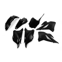 UFO ПЛАСТИК KIT 5-PARTS ЧОРНИЙ KX85 22-..