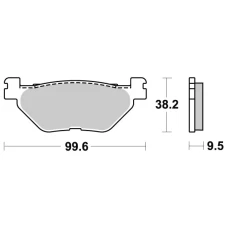 SBS BRAKEPADS КЕРАМІЧНІ