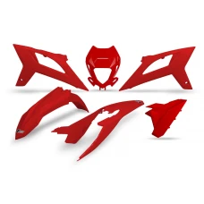 UFO КОМПЛЕКТ ПЛАСТІКОВ BETA RR 250/300/350/400/450 '23, КОЛІР ЧЕРВОНИЙ