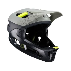 LEATT (НОВИНКА 2024) ШОЛОМ ВЕЛОСИПЕДИ MTB ENDURO 3.0 (WYPINANA SZCZEKA/ШОЛОМ 3W1) V24 GRANITE КОЛІР ЧОРНИЙ/СІРИЙ РОЗМІР S (51-55 CM)