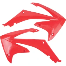 UFO КРИШКИ РАДІАТОРА HONDA CRF 450X '08-'16 КОЛІР ЧЕРВОНИЙ