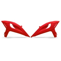 UFO 2025/11 КРИШКИ РАДІАТОРА BETA RR 250 / 300 / 350 / 400 / 450 '25-'26 КОЛІР ЧЕРВОНИЙ