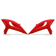 UFO 2025/11 КРИШКИ РАДІАТОРА BETA RR 250 / 300 / 350 / 400 / 450 '25-'26 КОЛІР ЧЕРВОНИЙ