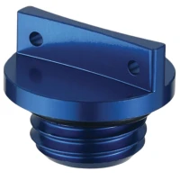 ACCEL ПРОБКА ЗАЛИВУ МАСЛА YAMAHA YZF 250/450 '03-'18, YZ 125/250 '99-'18 КОЛІР СИНІЙ (ГВИНТ M20X2,5)