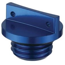 ACCEL ПРОБКА ЗАЛИВУ МАСЛА YAMAHA YZF 250/450 '03-'18, YZ 125/250 '99-'18 КОЛІР СИНІЙ (ГВИНТ M20X2,5)