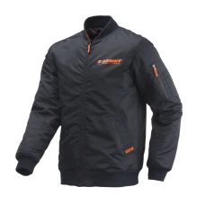 KENNY RACING КУРТКА BOMBER RACING CASUAL BLACK КОЛІР ЧОРНИЙ РОЗМІР L
