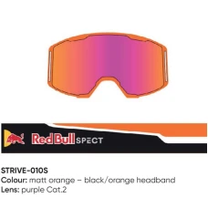 SPECT ЧЕРВОНА BULL STRIVE MX GOGGLES ОДИНАРНИЙ ЛІНЗА BLACK/ORANGE PURPLE