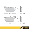 PROX КОЛОДКИ ДИСКОВІ ТОРМОЗНІ KH131 HONDA CR 125\/250\/500 '87-01, YAMAHA YZ 125\/250 '98-02 - зображення 2