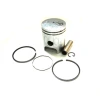 NAMURA ПОРШЕНЬ YAMAHA PW 50 (PW50) '81-20 (40,46MM = + 0,50MM) (КІЛЬЦЯ NX-40005-2R) - зображення 2