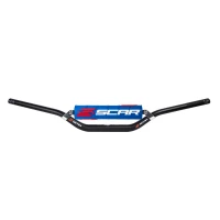 SCAR RACING КЕРМО Z POPRZECZKA 28,6MM МОДЕЛЬ MCGRATH/SHORT КОЛІР ЧОРНИЙ GABKA NIEBIESKI/BIALY