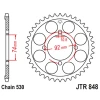 ЗАДНЯ ЗІРКА JR 848 37 YAMAHA RD 350 '74-76 (84837JT) (LANC. 530) - зображення 1