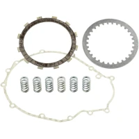 TRW LUCAS ЗЧЕПЛЕННЯ КОМПЛЕКТНИЙ SUPERKIT (ДИСКИ, PRZEKLADKI, ПРУЖИНИ) KAWASAKI ER-5 97-06,