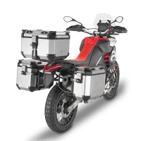 KAPPA СТЕЛАЖ KUFROW БОКОВИХ MONOKEY CAM SIDE APRILIA TUAREG 660 '21 - ПІД KUFRY KFR K'FORCE АЛЮМІНІЙ