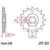 ПЕРЕДНЯ ЗІРКА JR CHT 288 15 HONDA CB 750 F\/K '77-78' (28815JT) (LANC. 630) ПІД ЗАМОВЛЕННЯ - зображення 1
