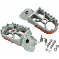 BUZZETTI ПІДНІЖКИ PEGI KTM SX 50 '14-'22; SX 65 '11-'22; SX 85 '03-'17; SX/SXF 125/250/350/450 '98-'16 ( СТАЛЬ НЕРЖАВІЙКА W KOMPLECIE Z КОМПЛЕКТОМ MONTAZOWYM 2 ПРУЖИНИ, 2 ШАРОВІ, 2 ПРОКЛАДКИ, 2 ZAWLECZKI)