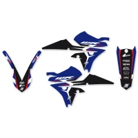 BLACKBIRD КОМПЛЕКТ НАЛІПОК (OKLEIN) YAMAHA WR 250F '15-'19, WR 450F '16-'18 DREAM 4 КОЛІР СИНІЙ/ЧОРНИЙ