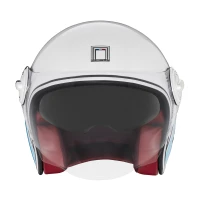 NOX ПРЕМІУМ-КЛАС ШОЛОМ ВІДКРИТИЙ JET HERITAGE LEATHER КОЛІР CZARNY/CZARNY РОЗМІР L