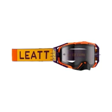 LEATT (НОВИНКА 2023) ОКУЛЯРИ VELOCITY 6.5 GOGGLE INDIGO LIGHT GREY 58% - КОЛІР ОРАНЖЕВИЙ/ЧОРНИЙ ХВІРТКА DYMIONE ЗЕРКАЛО СІРИЙ КОЛІР