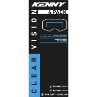 KENNY RACING VISION UNIVERSEL ПЛІВКА УНІВЕРСАЛЬНА ЗАХИСНИЙ DO GOGLI(50MM X150MM) (PACK 4)