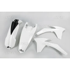 UFO КОМПЛЕКТ ПЛАСТІКОВ KTM EXC '12-'13 КОЛІР БІЛИЙ (KT513E047)