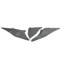 UFO КАРТИ ЗАД KTM SX/SXF(SX-F) 125/150/250/350/450 '19-'22, EXC 125 '20-'21, EXC/EXCF(EXC-F) 150/250/300/350/450/500 '20-2023 Z ПОКРИТТЯ ФІЛЬТРА ПОВІТРЯ КОЛІР СІРИЙ