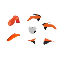 POLISPORT КОМПЛЕКТ ПЛАСТІКОВ KTM SX/SX-F '13-'15 W КОМПЛЕКТІ TABLICA ПЕРІД (8659100002) КОЛІР КОЛІР ПОМАРАНЧ